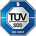 Logo TUV ISO 45001